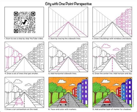 One Point Perspective Drawing: Step by Step Guide for Beginners.